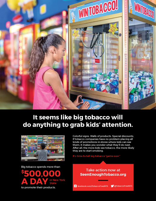 Tobacco Free NYS - Print Ads