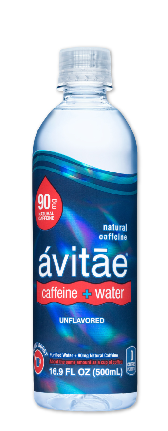 Ávitāe Caffeinated Water - Packaging