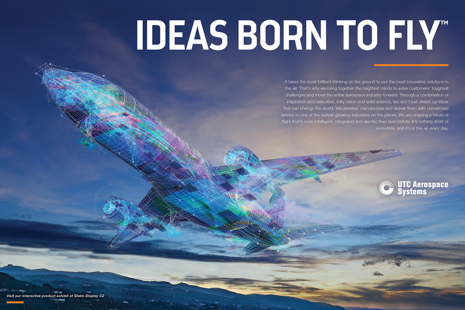 Rebranding: Ideas Born to Fly - Print Ad