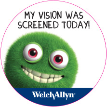 Welch Allyn Spot Vision Campaign - Stickers