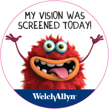 Welch Allyn Spot Vision Campaign - Stickers