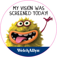 Welch Allyn Spot Vision Campaign - Stickers