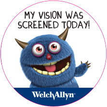 Welch Allyn Spot Vision Campaign - Stickers