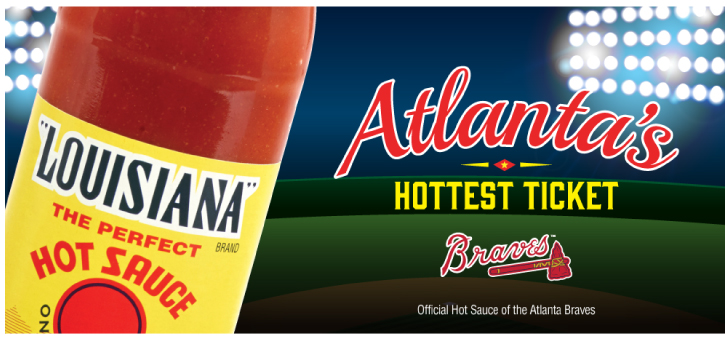 Southeastern Mills – Louisiana Hot Sauce Social Media - The Atlanta Braves