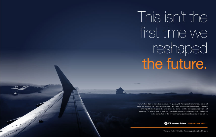 UTC Aerospace Systems – Farnborough Airshow - Print Ads