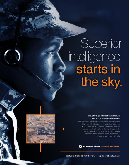 UTC Aerospace Systems – Farnborough Airshow - Print Ads