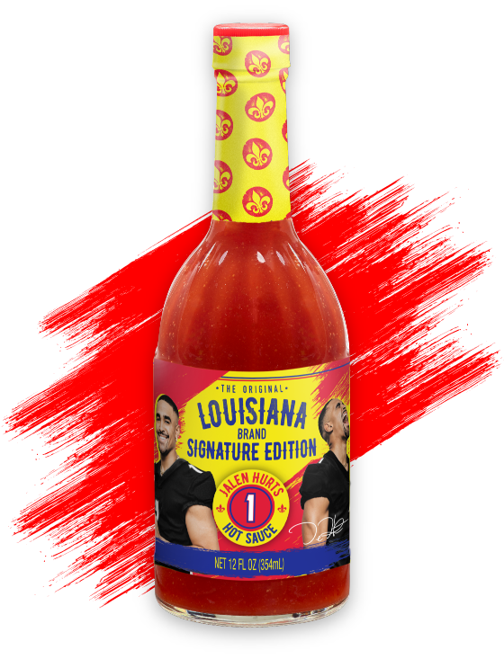 New Louisiana Brand Hot Sauce Jalen Hurts 12 oz Limited Edition