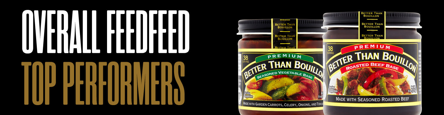 Overall feed feed top performers