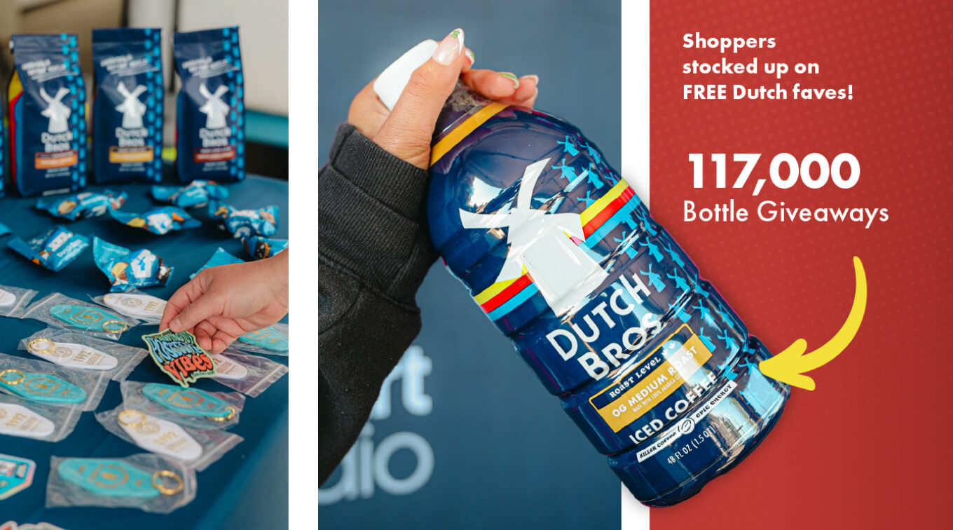 DutchBros iced coffee and merch!