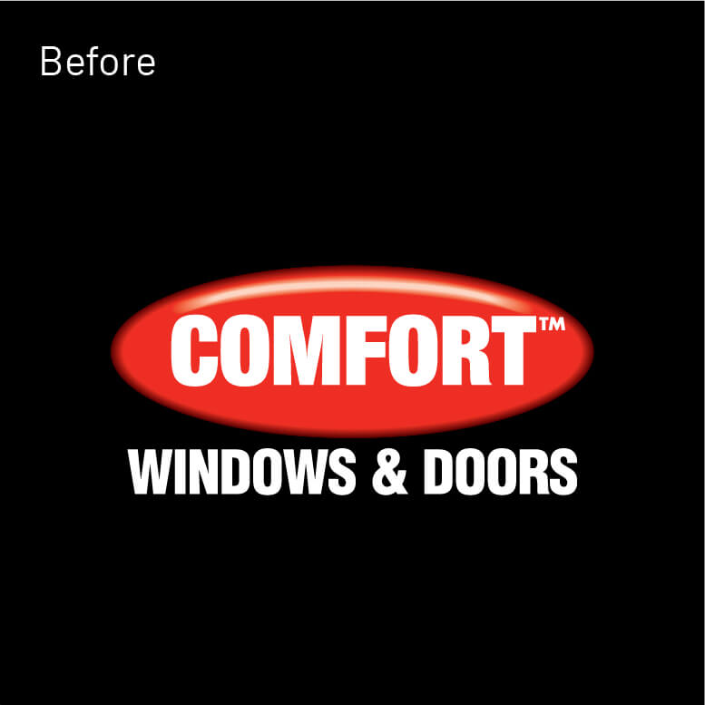 Comfort logo, older version